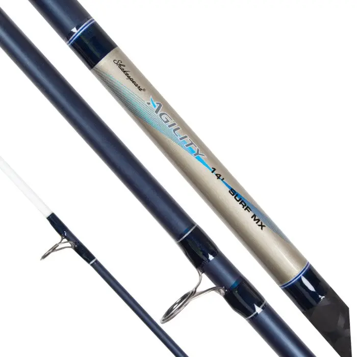Shakespeare Agility Surf Mx 14Ft Rod (Model 1366101), 4–8Oz – 29% Off 1