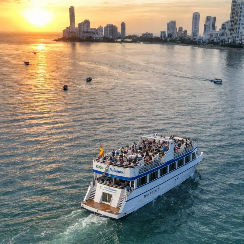 Sibarita Sunset Sailing Cruise: Unlimited Drinks In Cartagena Bay 1