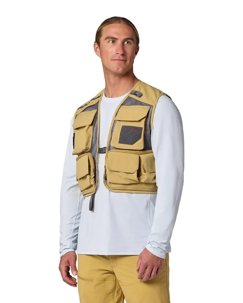 Simms Tributary Fly Fishing Vest – Adjustable & Organized 1