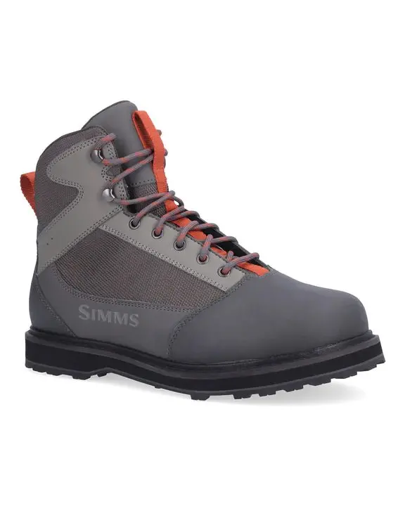 Simms Tributary Wading Boots With Rubber Outsoles – Basalt Color 1