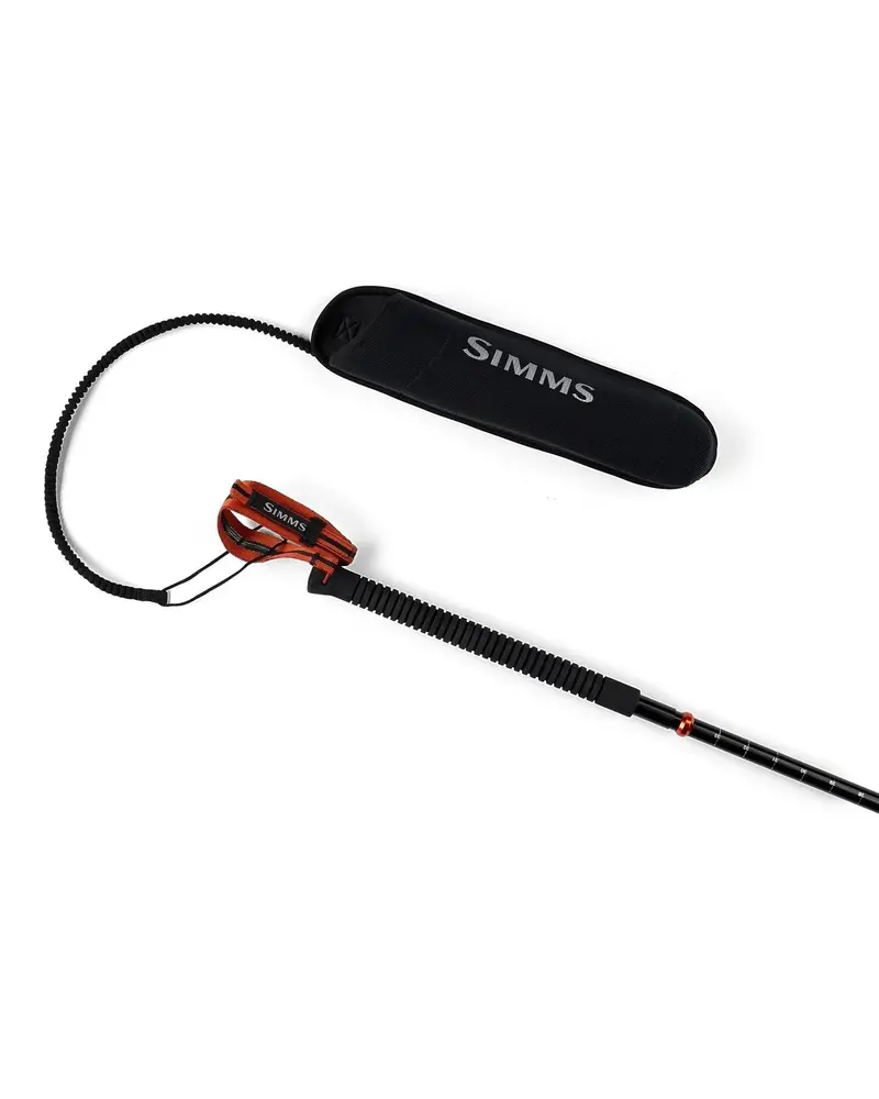 Simms Wading Staff – Adjustable Aluminum Trekking Pole For River Stability 1