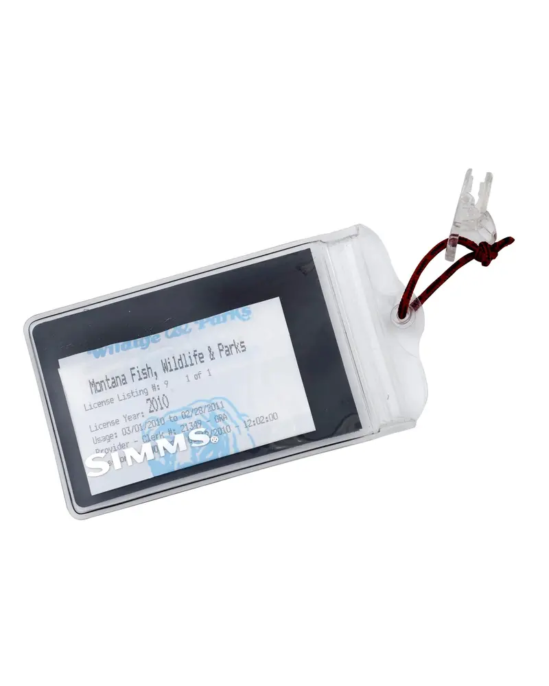 Simms Waterproof Fishing License Carrier 1