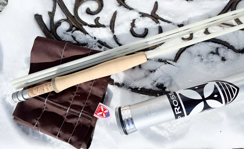 Snow Glass Platinum Rod Blank & Builder Kit 1