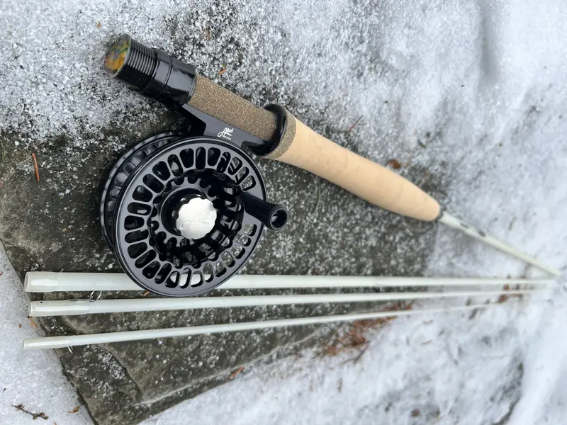 Snow Glass Zen Trout Edition Fly Rod – Balanced & Responsive Action 1