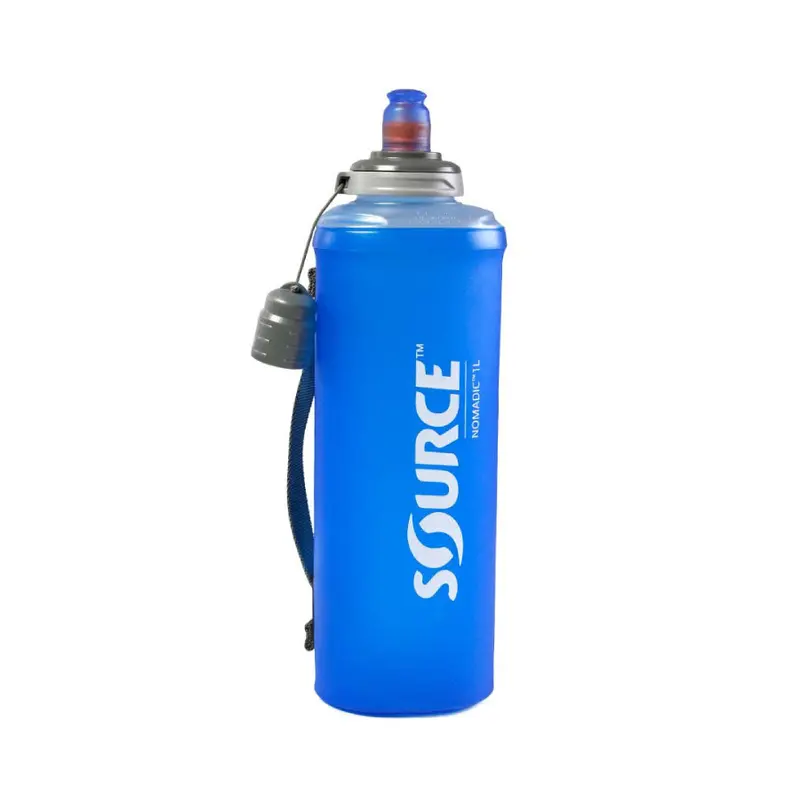 Source Nomadic Collapsible Water Bottle – 1-Litre Foldable Hydration Container 1