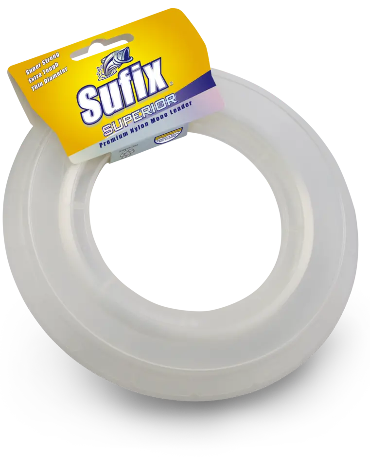 Sufix Superior Leader Line – Clear Monofilament Fishing Leader 1