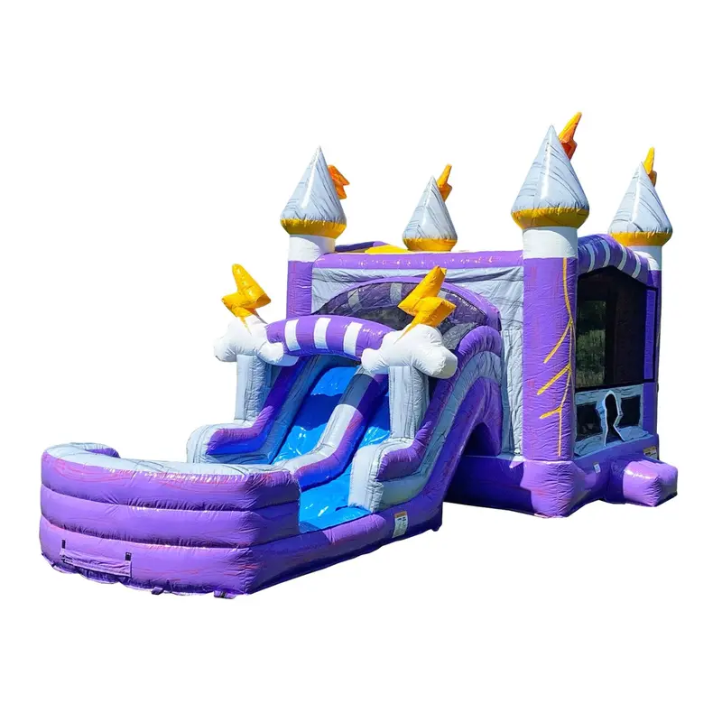 Thunder Dual-Lane Inflatable Combo 1