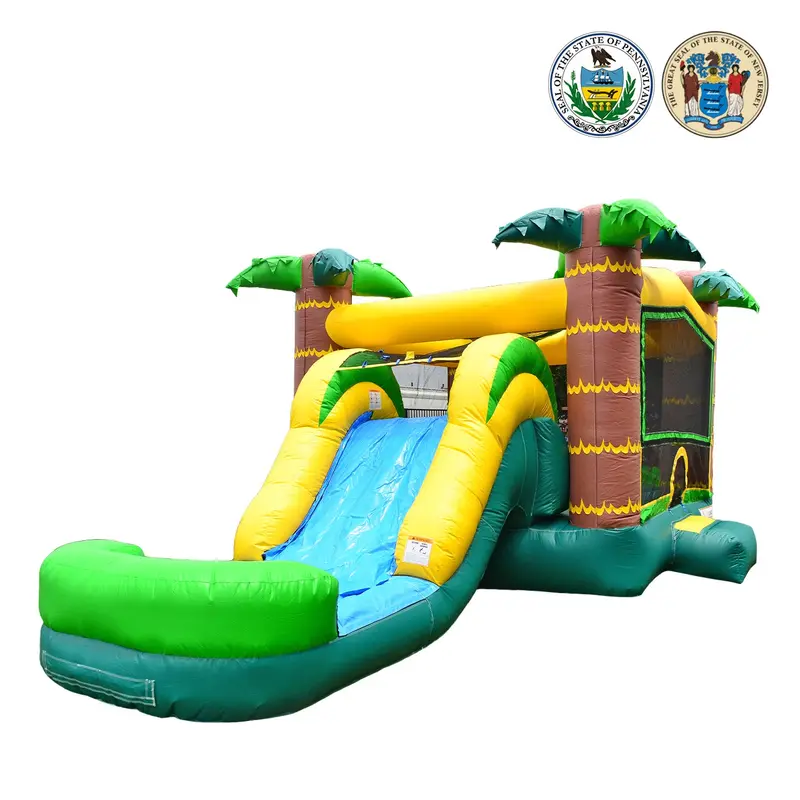 Tropical Aloha Athletic 5-In-1 Inflatable Combo 1