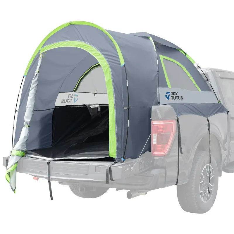 Universal Pickup Truck Bed Tent With Rainfly—Fits Beds 5.0–6.7 Ft And Supports Two Campers 1