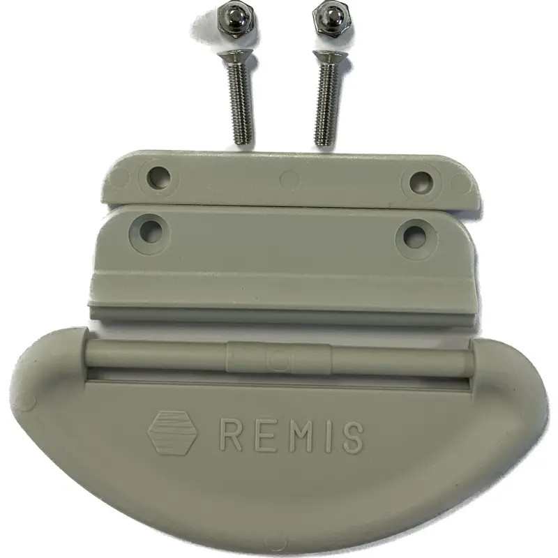 Universal Shower Door Handle Set – Round Profile Compatibility 1