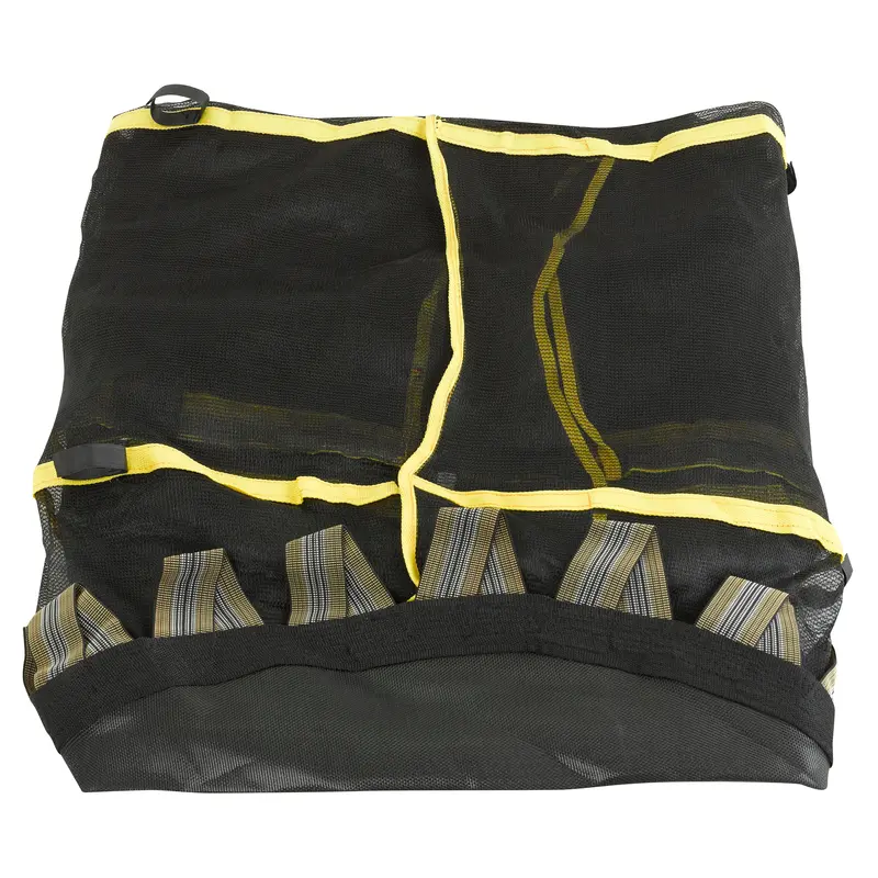 Upper Bounce 44.48-Inch All-In-One Trampoline Mat With Integrated Safety Net & Clips – Fits 55-Inch Round Frames 1