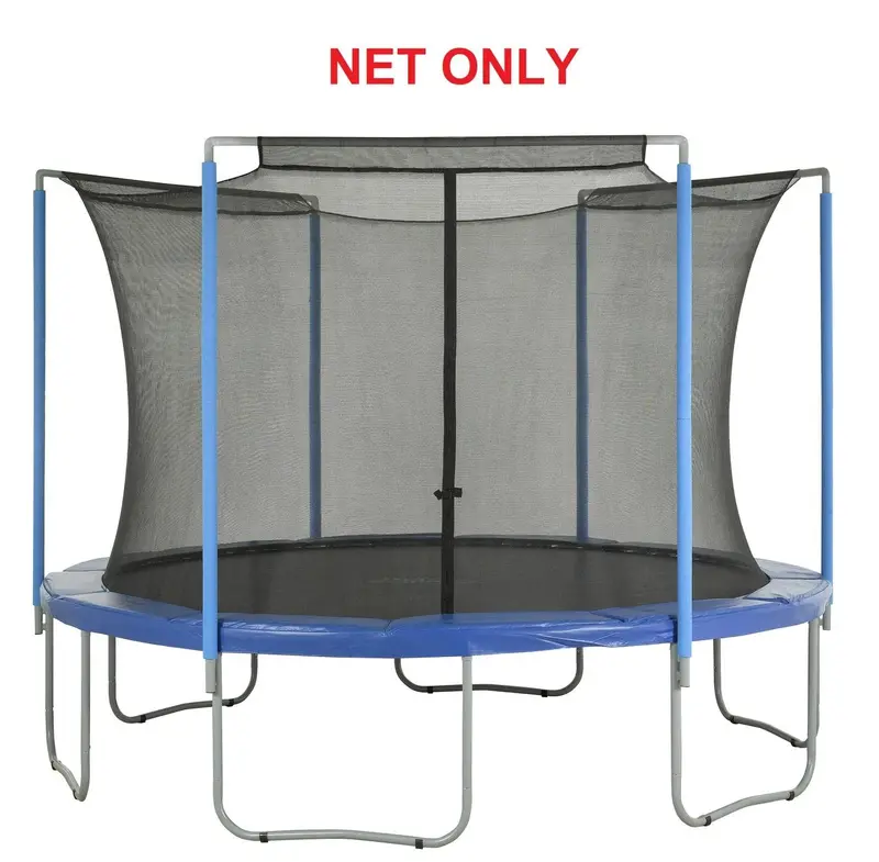 Upper Bounce Sleeve-Style Enclosure Net For 11-Foot Round Frames With Three Arched Poles 1