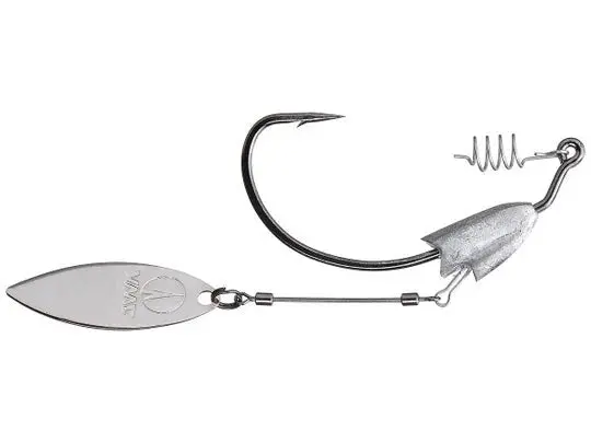 Vmc Heavy-Duty Weighted Willow Swimbait Hook – 2-Pack 1