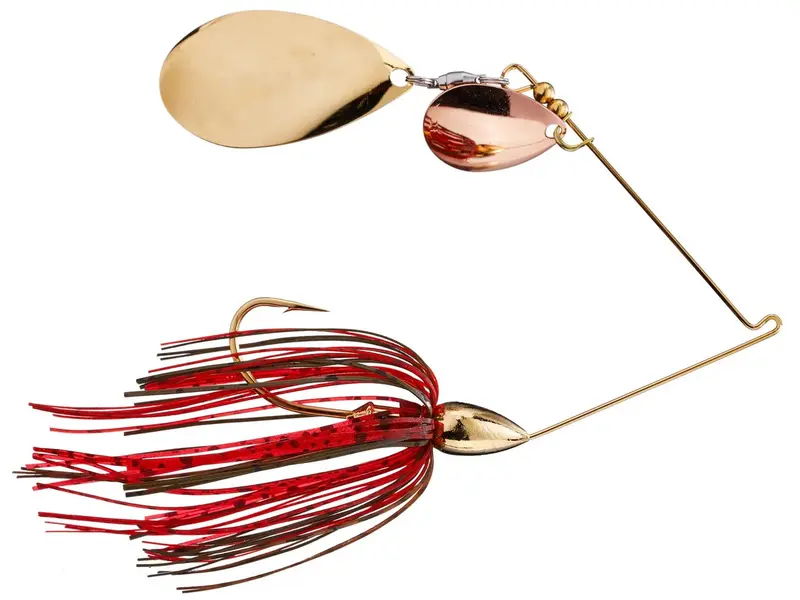 War Eagle Gold Spinnerbait With Colorado/Indiana Blades 1