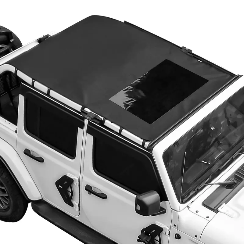 Waterproof Uv-Resistant Sun Shade Top For Jeep Wrangler Jl/Jlu 4-Door (2018–2026) 1