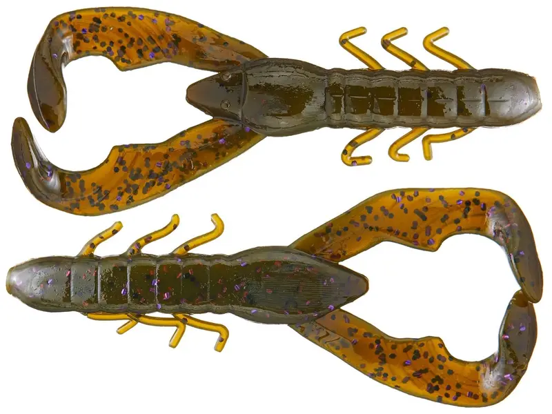 Yum Christie Craw Soft Plastic Bait – 3.5-Inch, Realistic Crawfish Profile 1