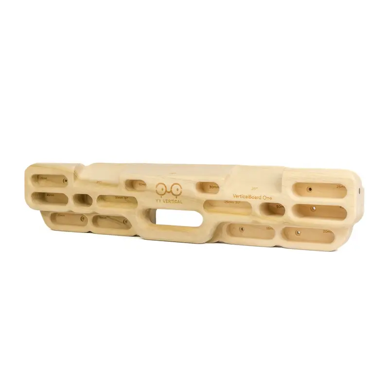 Yy Vertical Board One Hangboard – Compact Home Climbing Training System 1