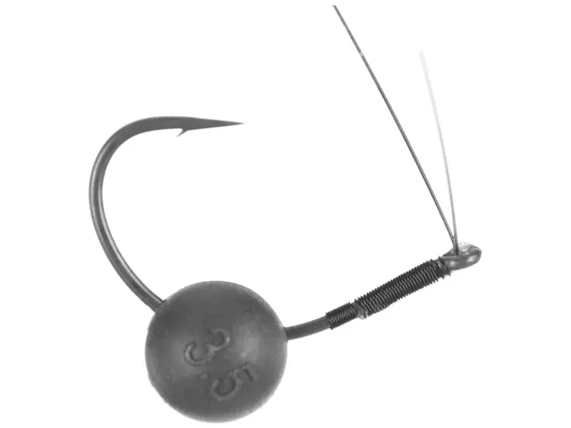 Zappu Zero Inchi Wacky Plus – 3-Pack Weedless Weighted Hooks 1