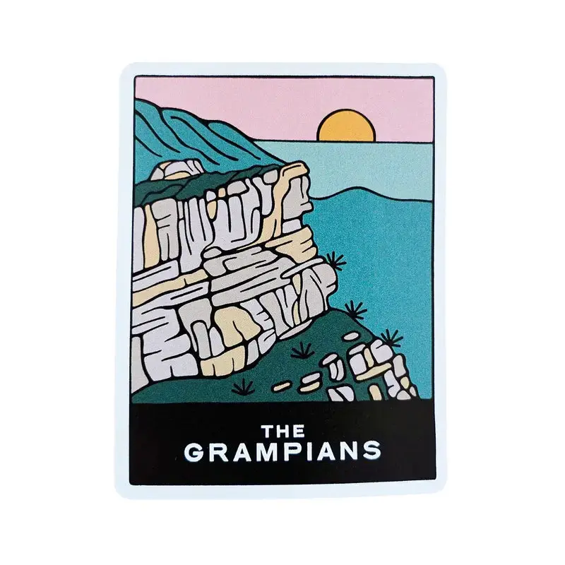 Zoe Rose Creative Grampians National Park Decal 1